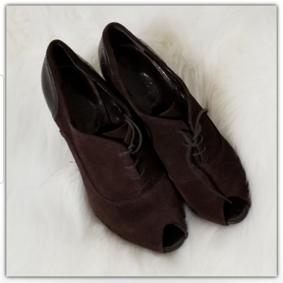 Sale Nickels lace up booties leather/manmade upper - Picture 1 of 6